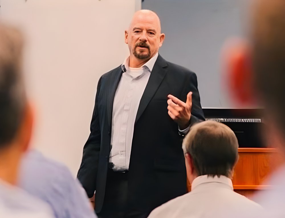 Mike Dennison speaking
